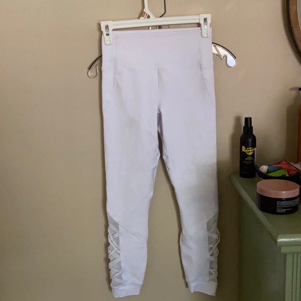 Fabletics white leggings